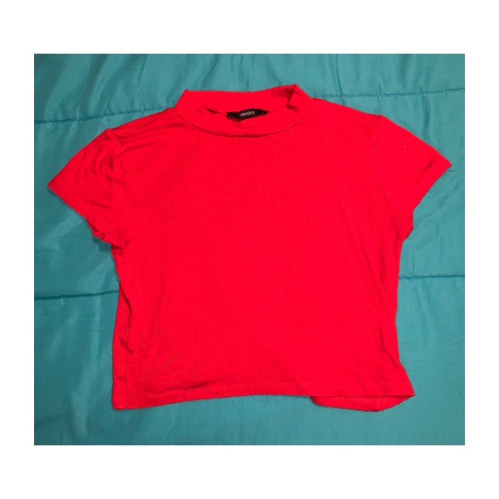 Red Crop Top